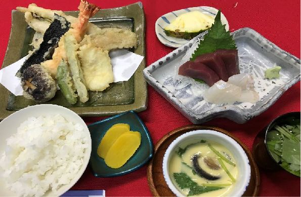 天ぷら定食